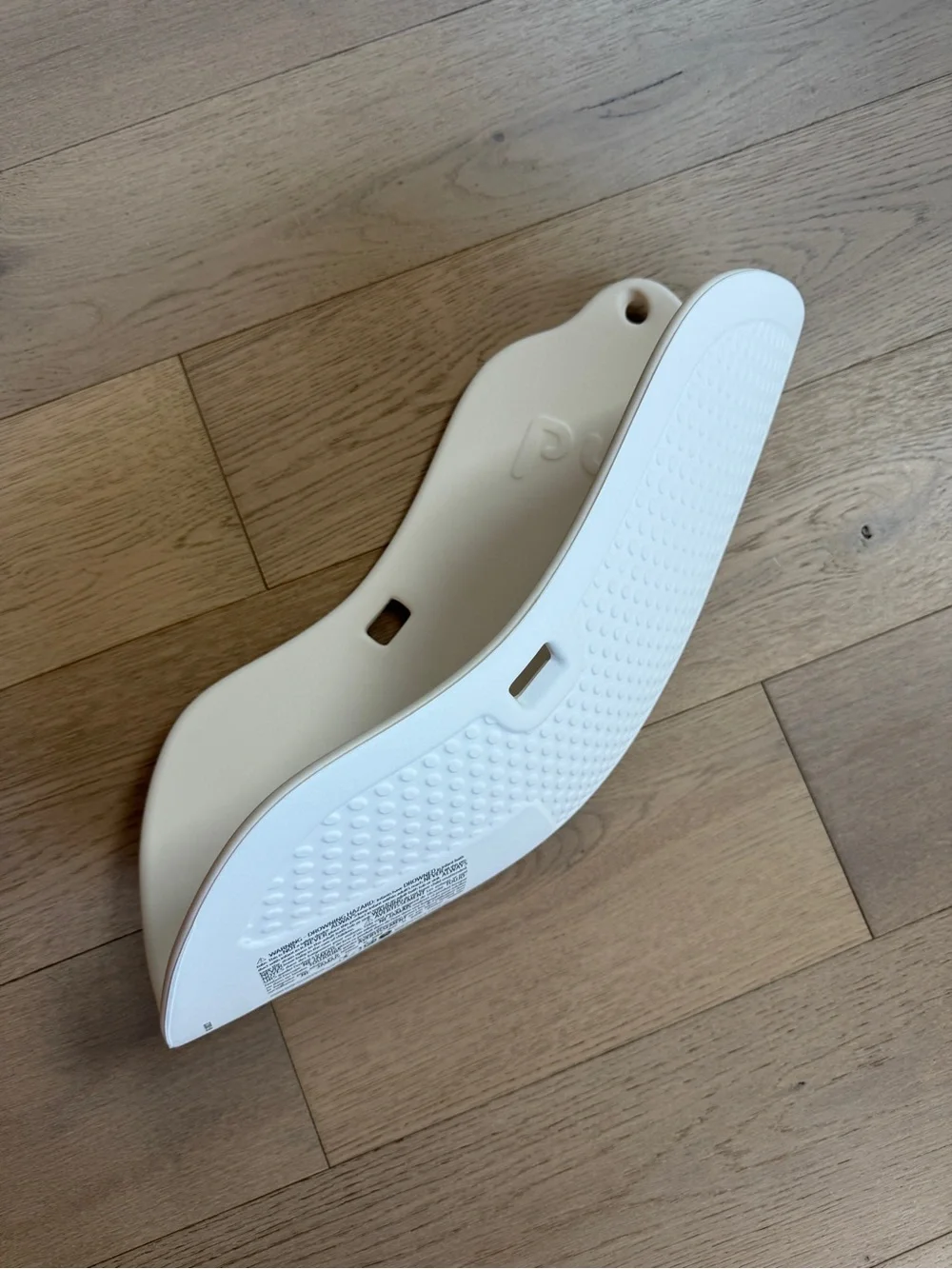 White Baby Travel Bath Seat